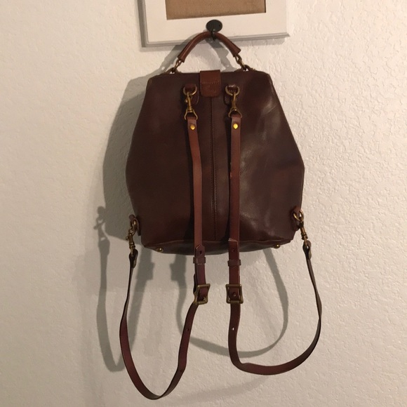 old trend leather convertible doctor backpack